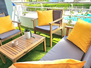 Appartement bord de mer, piscine